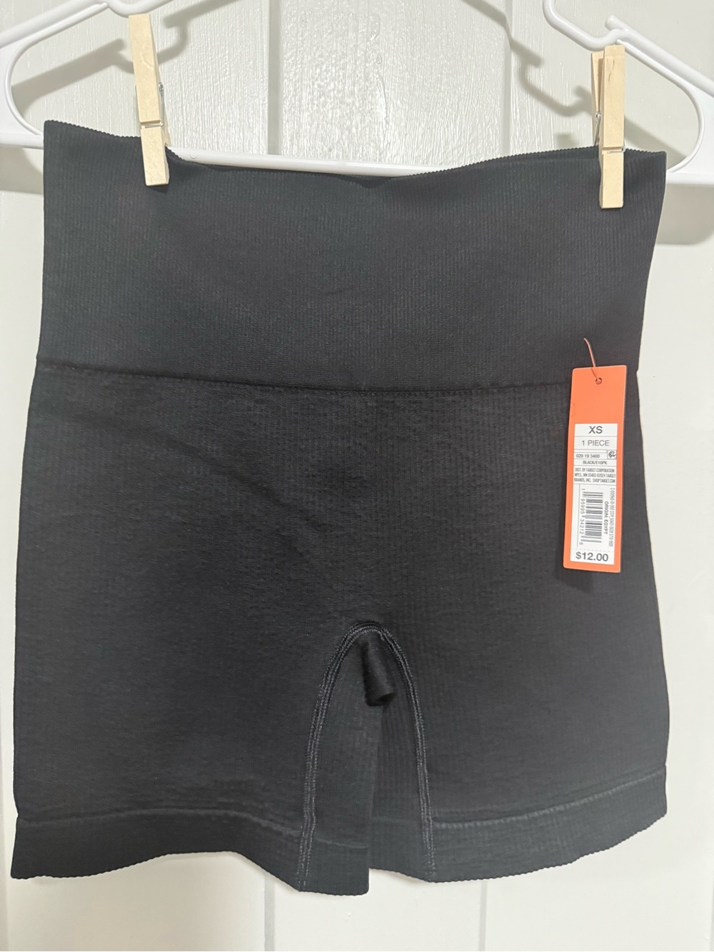 Target Black High-Waist Shaping Shorts